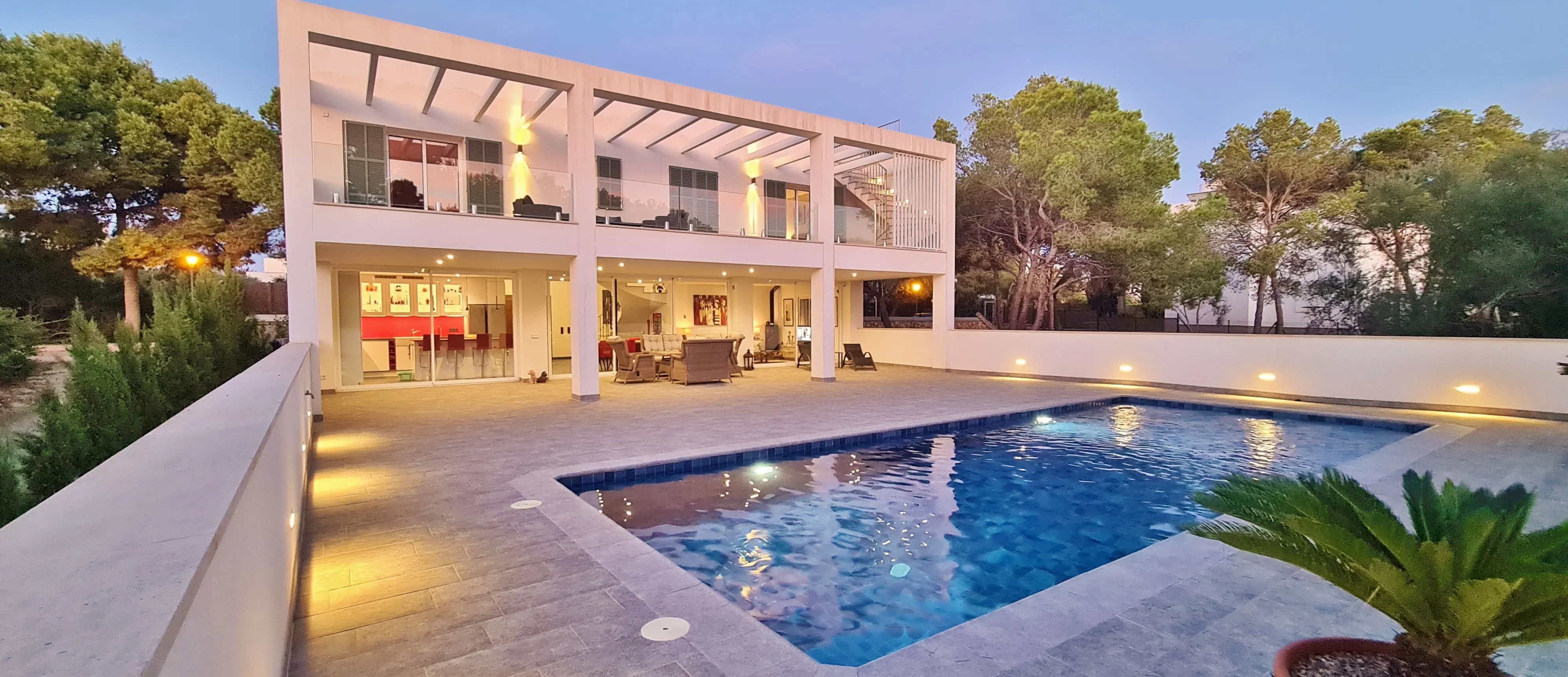 Luxusvilla Cala d'Or mit privatem Pool und 4 Schlafzimmern